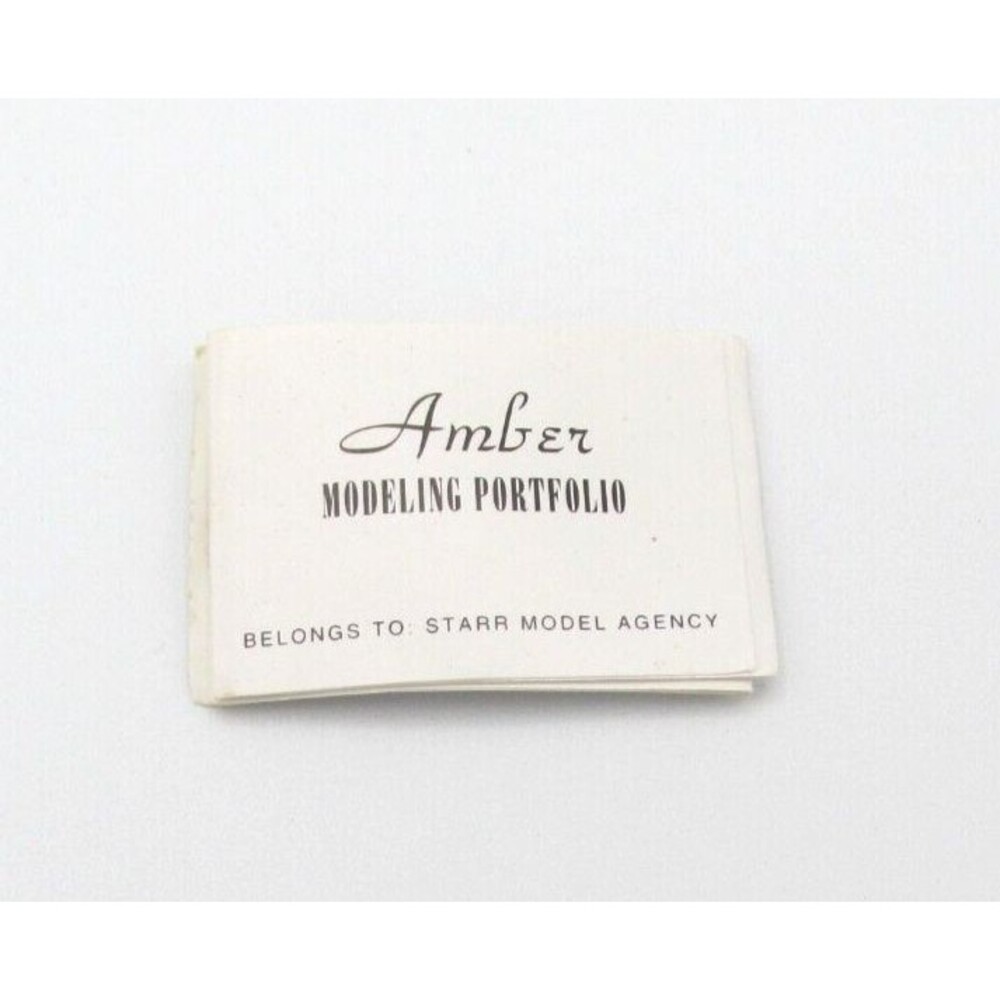 Dawn Modeling Portfolio Amber Model Agency Fashion doll vintage replacement book